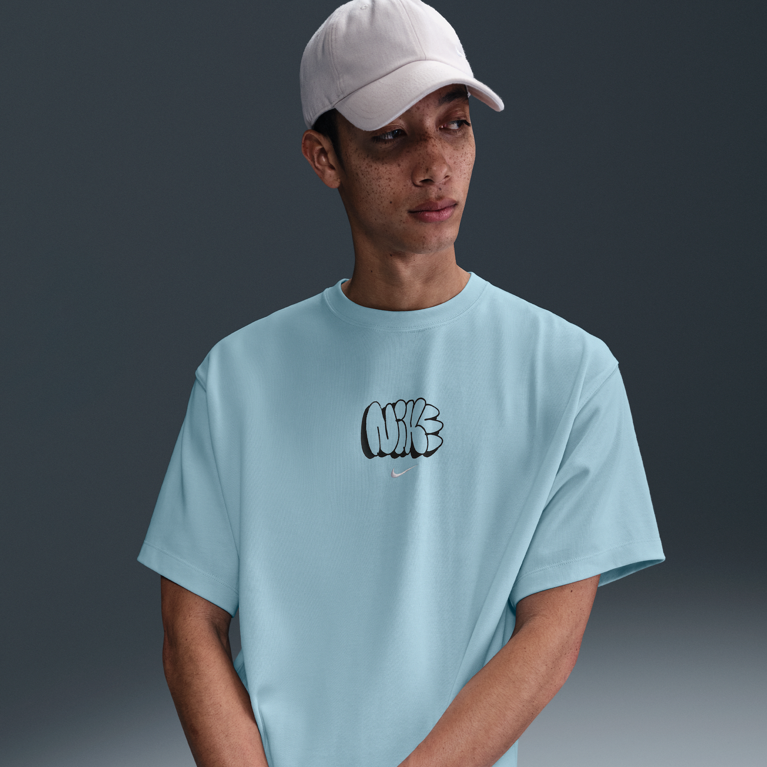 Тениска Nike Solo Swoosh T-Shirt Синьо | HQ4182-474, 0