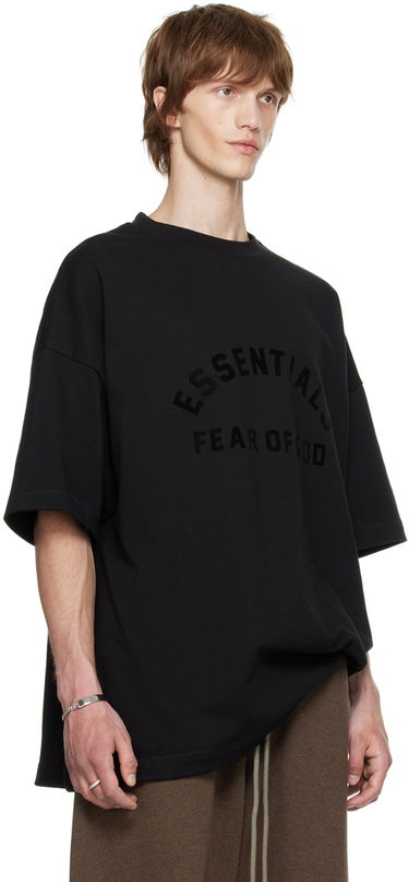 Тениска Fear of God Core Collection Heavy S/S Tee Black Черно | 125SU242000F, 1