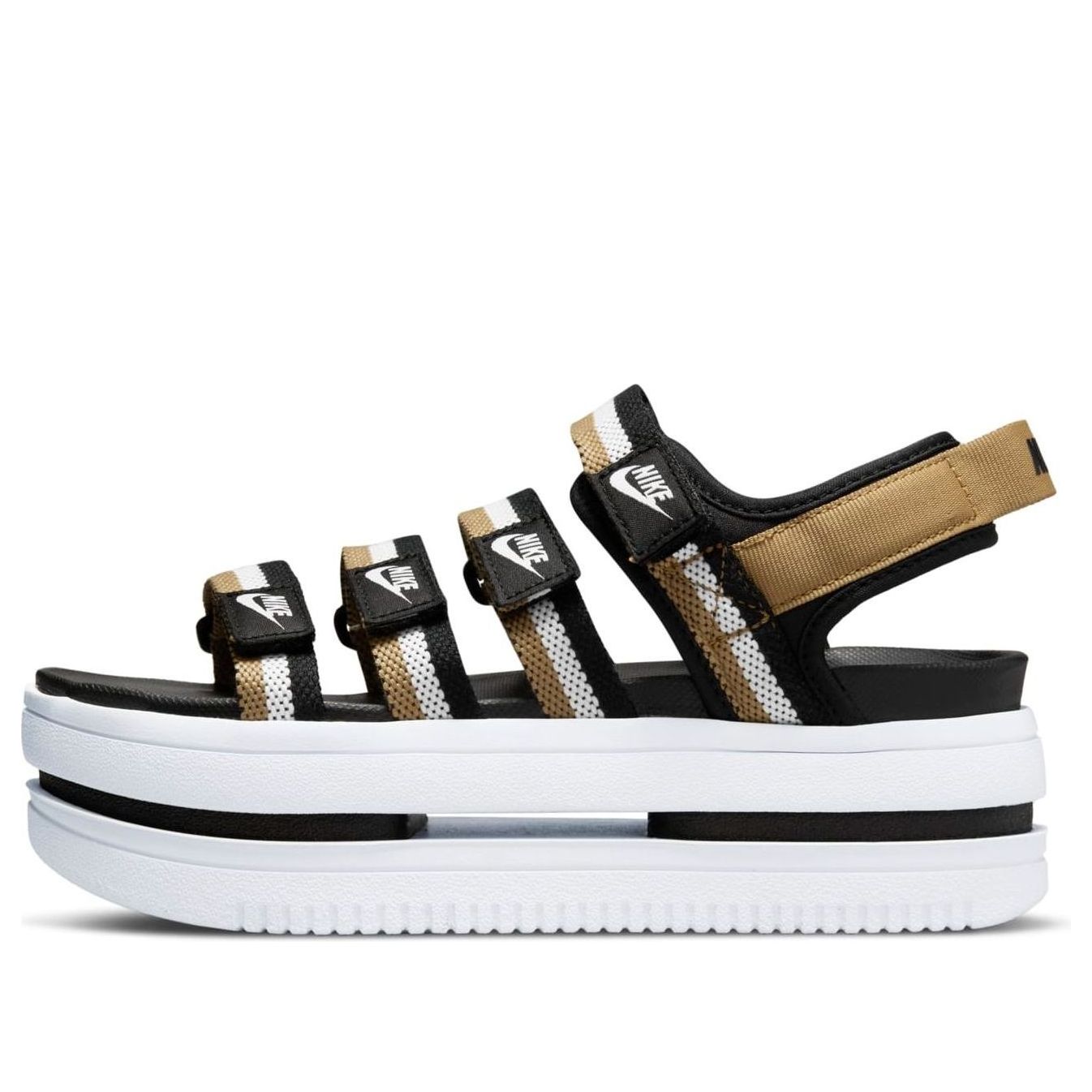 Кецове и обувки Nike Icon Classic Platform Sandals Черно | DH0223-002, 0