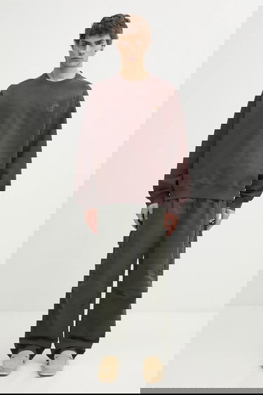 Суитчър Carhartt WIP Vista Sweat Plain Cotton Sweatshirt Кафяво | I029522.33HGD, 4