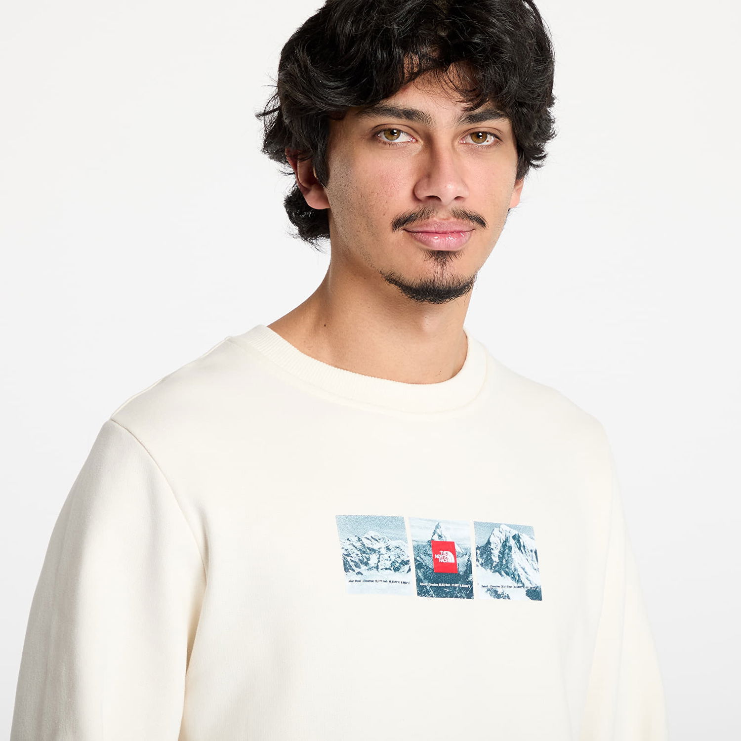 Суитчър The North Face Crew Expedition System Sweatshirt Бяло | NF0A89DDQLI1, 1
