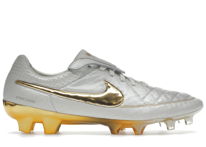 Кецове и обувки Nike Tiempo Legend 5 FG Touch of Gold Бяло | 717137-190, 0