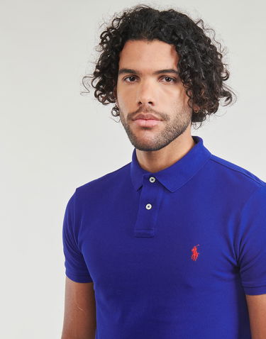 Поло тениска Polo by Ralph Lauren Polo shirt Тъмно синьо | 710795080001, 4