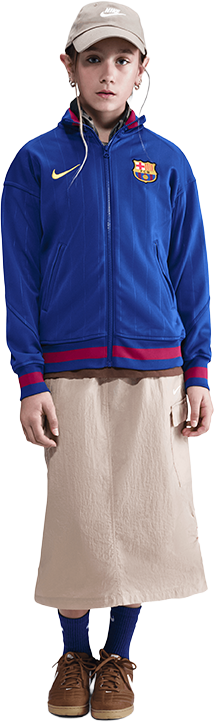 Яке Nike FC Barcelona Anthem Jacket Синьо | hj6412-455, 1