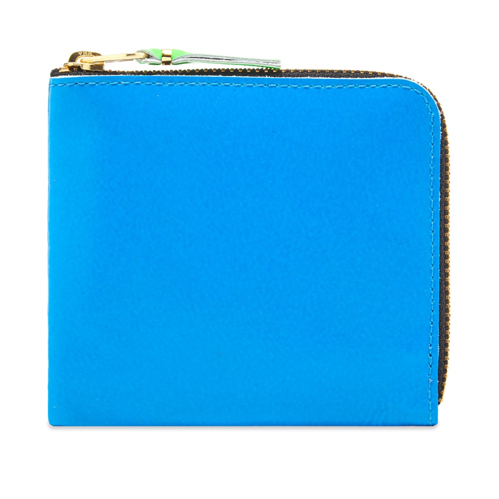 Портфейл Comme des Garçons Super Fluo Wallet Orange/Blue Синьо | SA3100SF-OB, 0