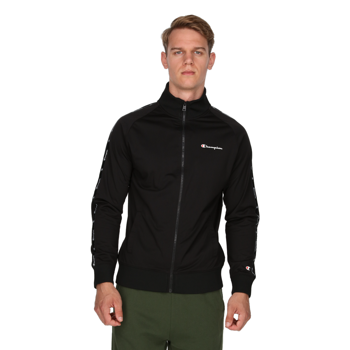 Суитчър Champion Track Full Zip Jacket Черно | 219948-KK001, 0
