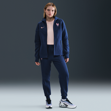 Суитчър Nike Nike Football FFF Tech Windrunner Fleece Full-Zip Hoodie Тъмно синьо | HF5121-492, 2