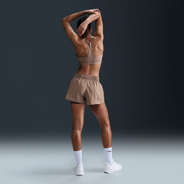 Сутиен Nike Dri-FIT One Mid-Rise 3" Shorts with Liner Кафяво | DX6010-233, 2