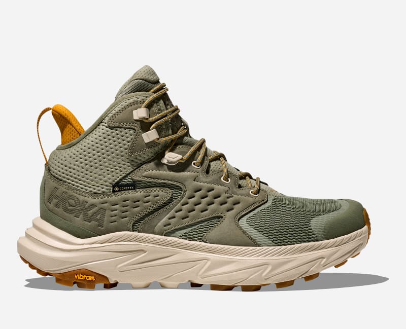 Кецове и обувки Hoka One One Anacapa 2 Mid GORE-TEX Hiking Boots Зелено | 1141633F-SMLK