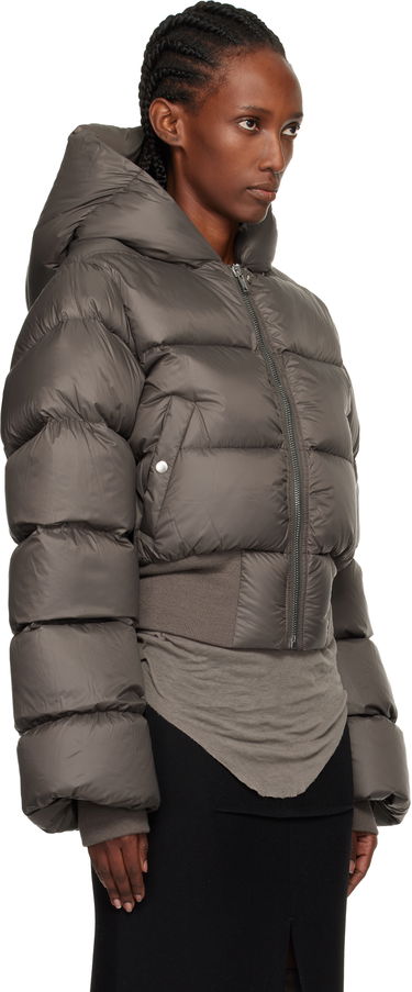 Пухо яке Rick Owens Concordians Hooded Down Jacket Сиво | RP02E4775 NPD3, 1