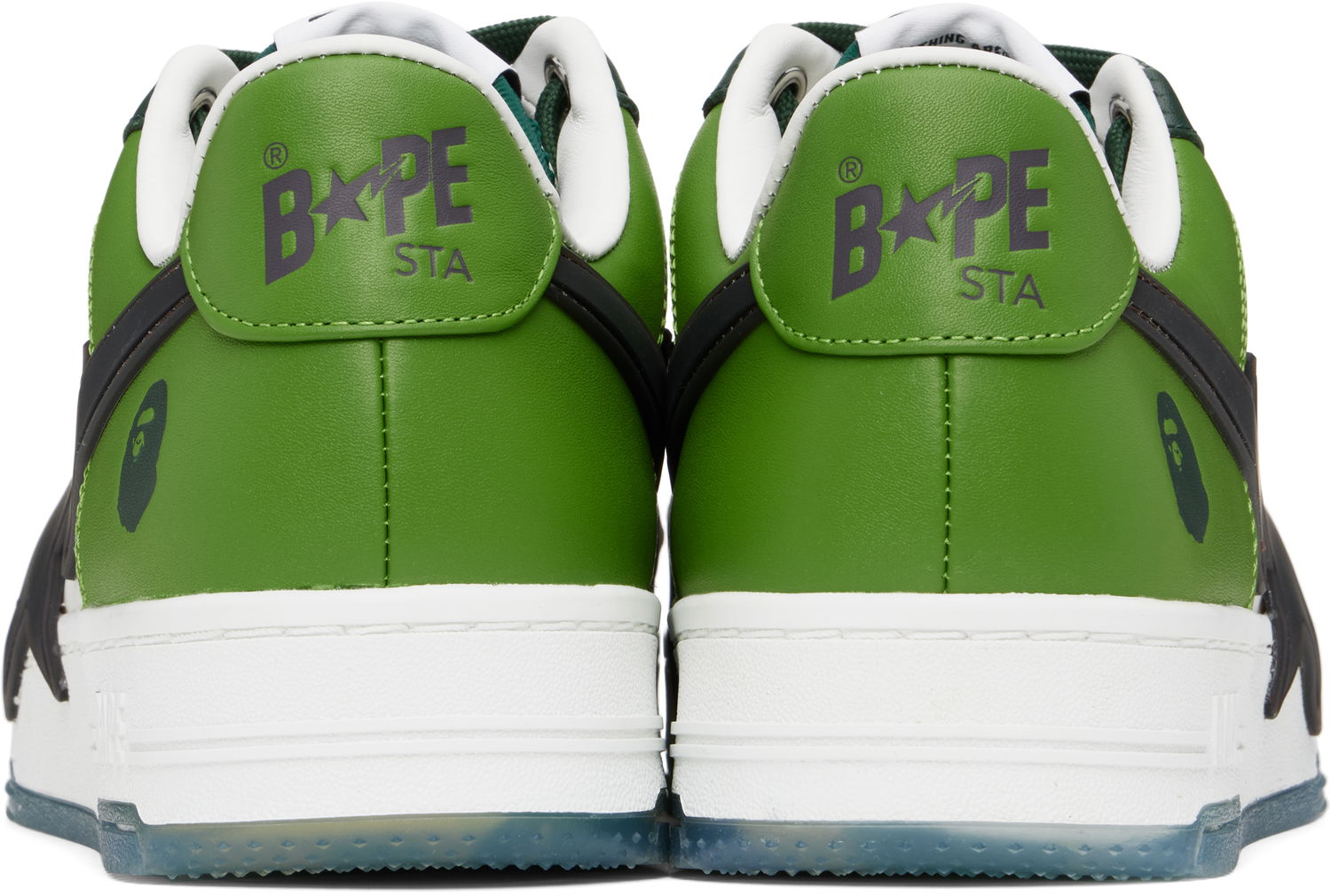 Кецове и обувки BAPE BAPE STA OS Зелено | 001FWK801309M, 1