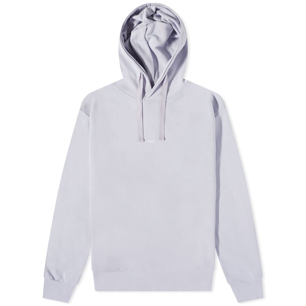 Суитчър A.P.C. Larry Logo Hoodie Лилаво | COEIP-H27622-HAD, 0