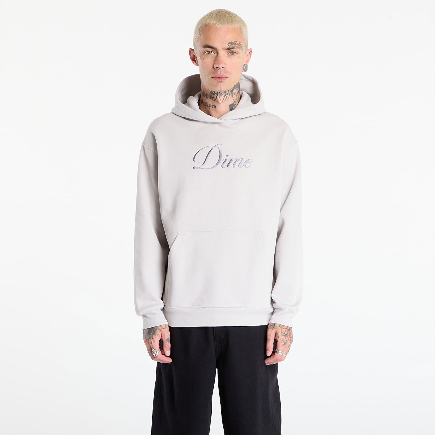 Суитчър Dime Dime Cursive Hoodie Сиво | DIMEFA2556CEM, 0