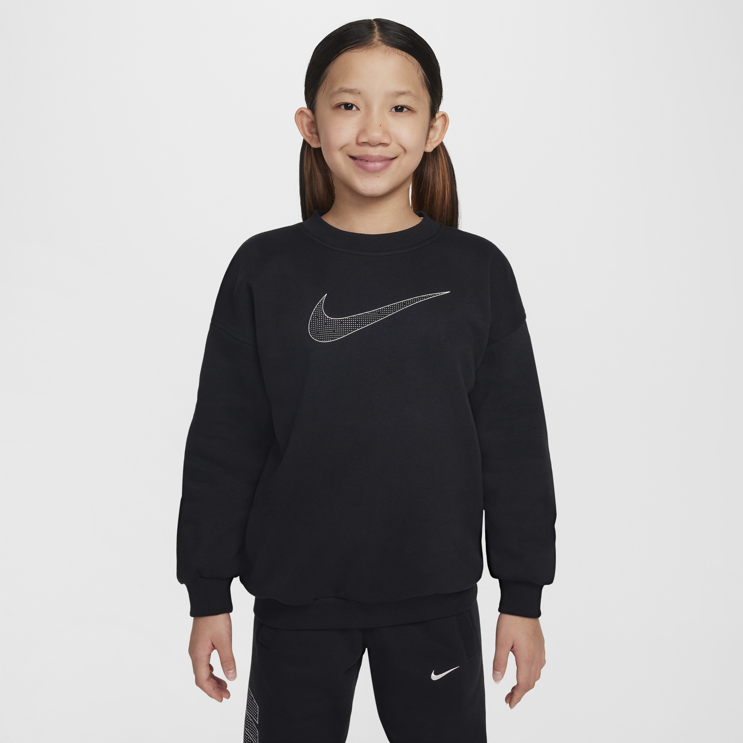 Суитчър Nike Nike Sportswear Club Fleece Sweatshirt Черно | HM6527-010, 0