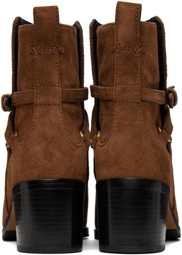 Облекло rag & bone Rag & Bone Suede Buckle Boots Кафяво | WFF22FF007F17, 4