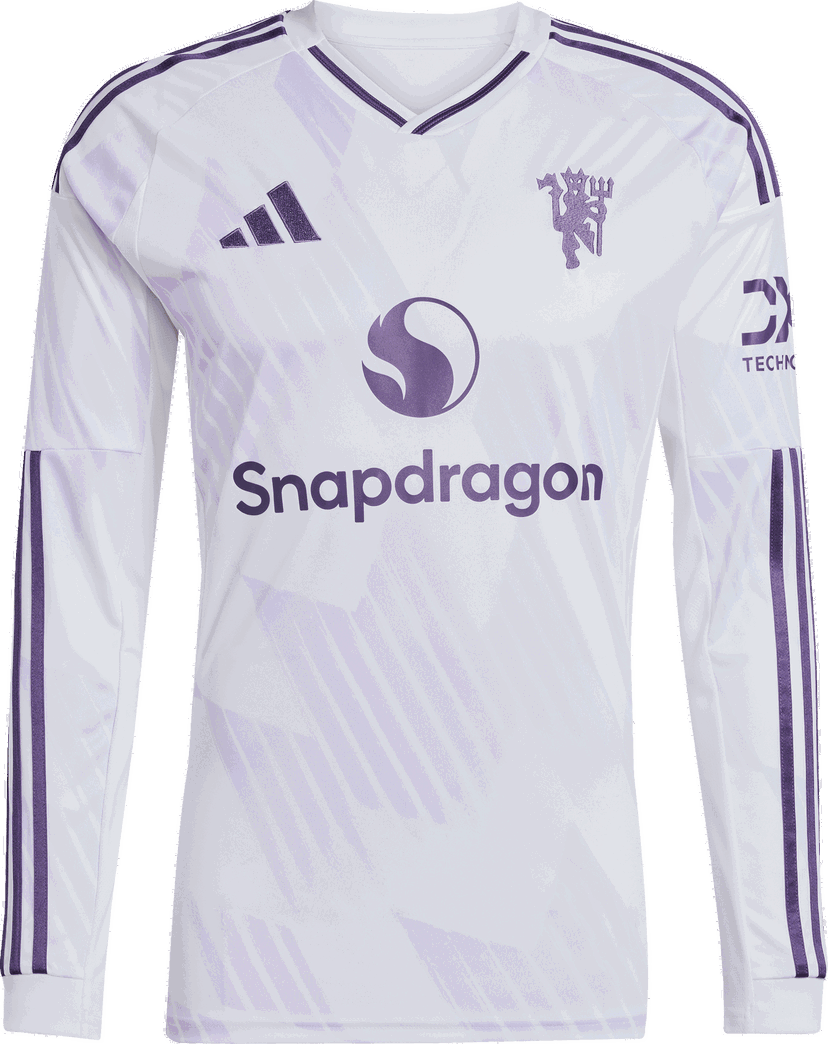 Фланелка adidas Originals Manchester United FC 2025/26 Away Jersey Бяло | jp3025