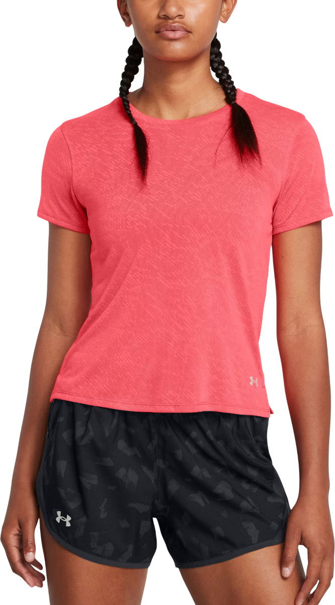 Тениска Under Armour UA Launch Camo Shortsleeve Розово | 1386337-713, 0
