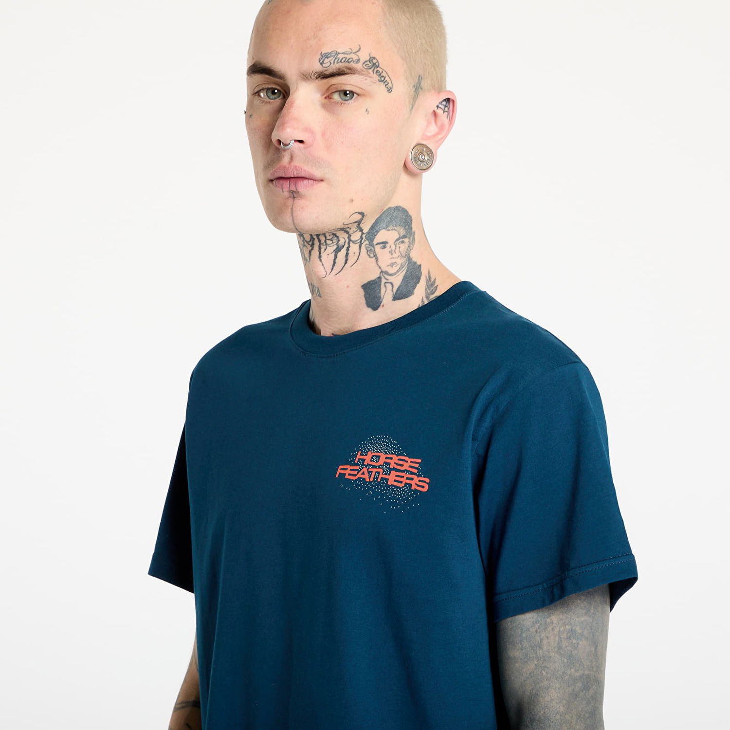 Тениска Horsefeathers Horsefeathers Rizmo T-Shirt Тъмно синьо | SM1377A, 1