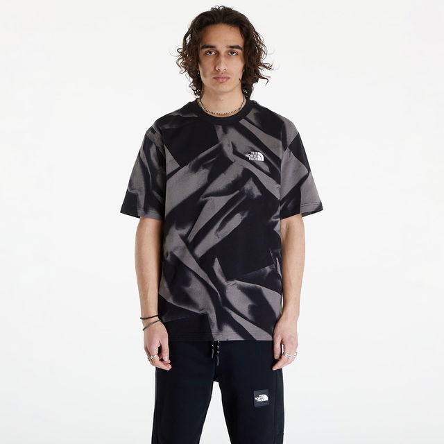 S/S Oversize Simple Dome Print Tee Smoked Pear