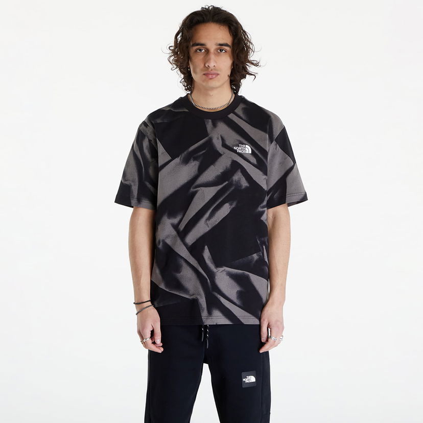 Тениска The North Face S/S Oversize Simple Dome Print Tee Smoked Pear Черно | NF0A881KSIF1