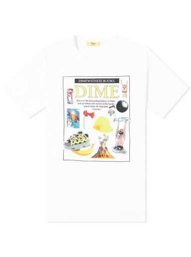 Тениска Dime Witness T-Shirt Бяло | DIME23D1F21-WHT