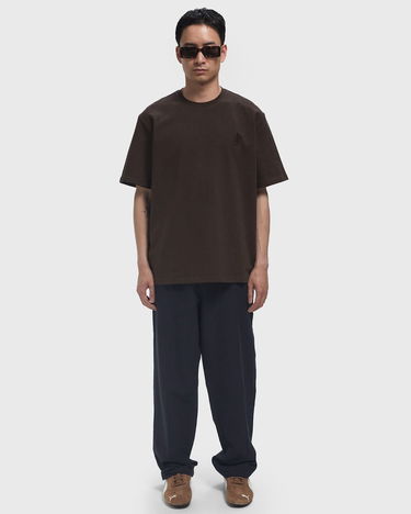 Тениска JW Anderson Anchor Embroidered T-Shirt Кафяво | JT0257-PG1510-687, 1
