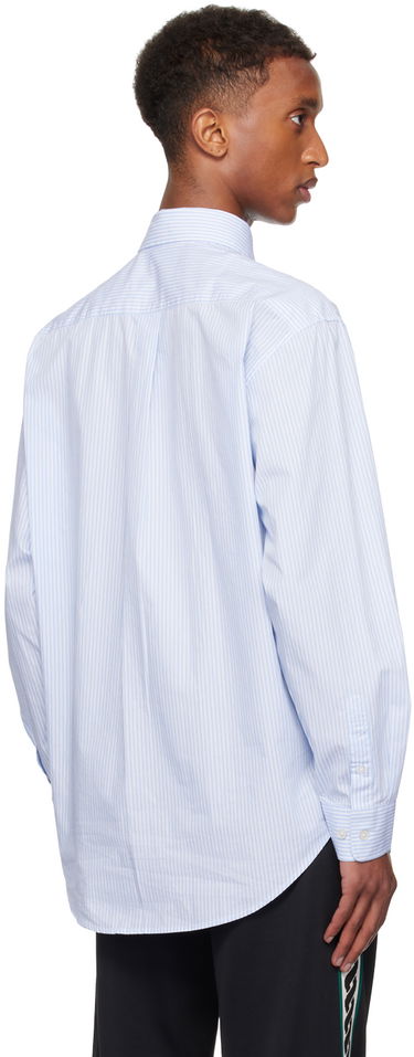 Риза Drôle de Monsieur Drôle De Monsieur Striped Shirt Синьо | PERM-SH171-CO151-LBE, 2