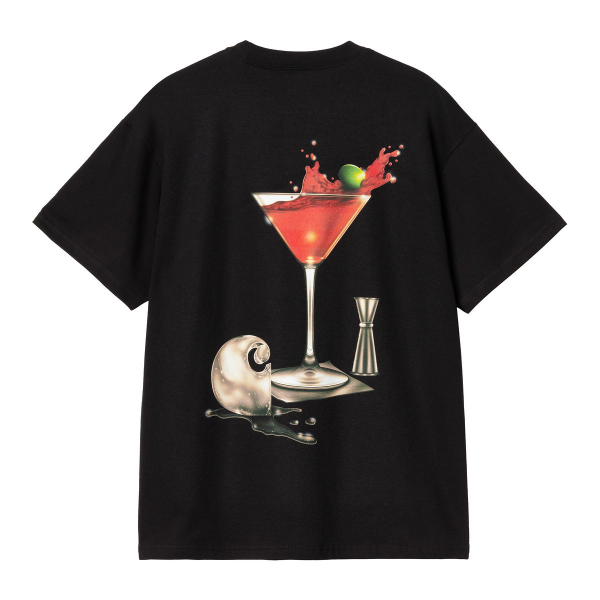 Тениска Carhartt WIP Jake Garcia Short Sleeve T-Shirt Черно | I035208_9, 1