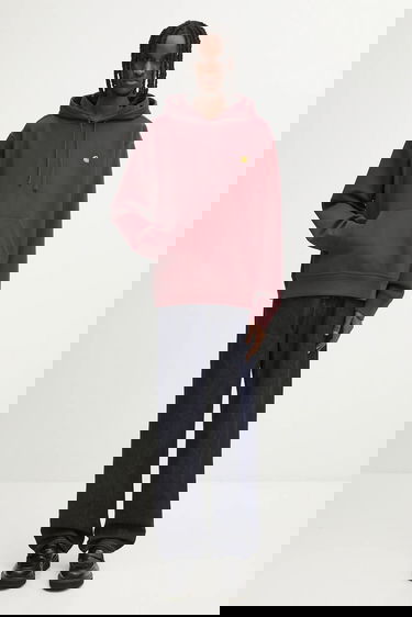 Суитчър Carhartt WIP Plain Hooded American Script Sweat Бургунди | I028279.33KXX, 4