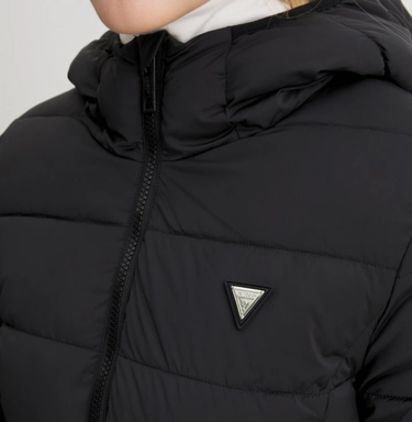 Пухо яке GUESS Long Puffer Jacket Черно | V4YL05WF3X0-JBLK, 5