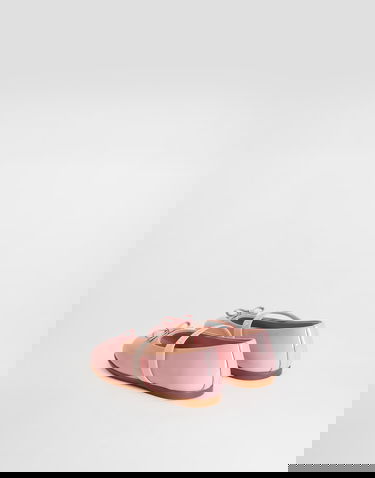 Кецове и обувки Dolce & Gabbana Dolce & Gabbana Patent Leather Ballet Flats For First Steps (19-26) Розово | D20093A483180416, 2