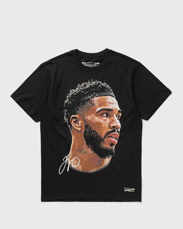 Тениска Mitchell & Ness Mitchell & Ness NBA Players Association Jayson Tatum Big Face T-Shirt Черно | SS15095-NBPBLCK, 0