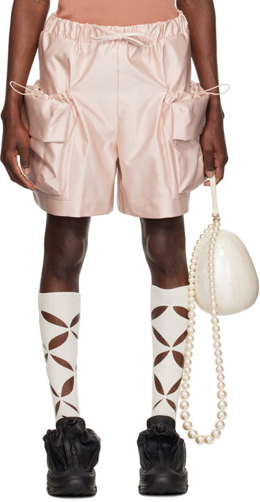 Къси панталони Simone Rocha Simone Rocha Cargo Flap Shorts Розово | 4152 1221, 0