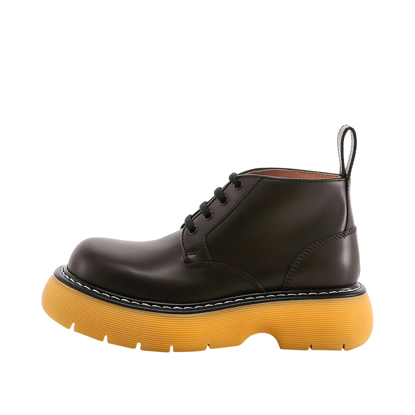 Кецове и обувки Bottega Veneta Leather Ankle Boots Кафяво | 651406V00H02062
