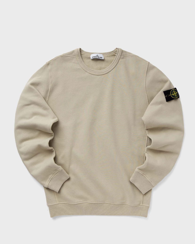 Суитчър Stone Island MAGLIERIA TAGLIATA Бежово | 811562420.V0097