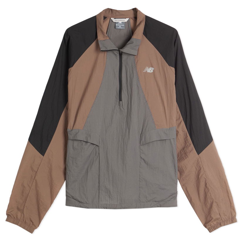 Яке New Balance Water Resistant Better Run Jacket Кафяво | MO53206-EAS