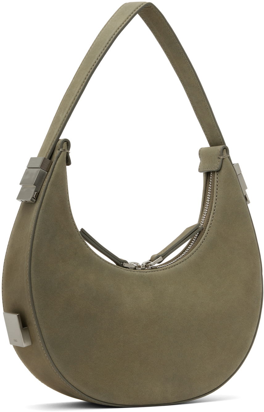Дамска чанта OSOI Mini Suede Shoulder Bag Зелено | 24FWB030101120, 1