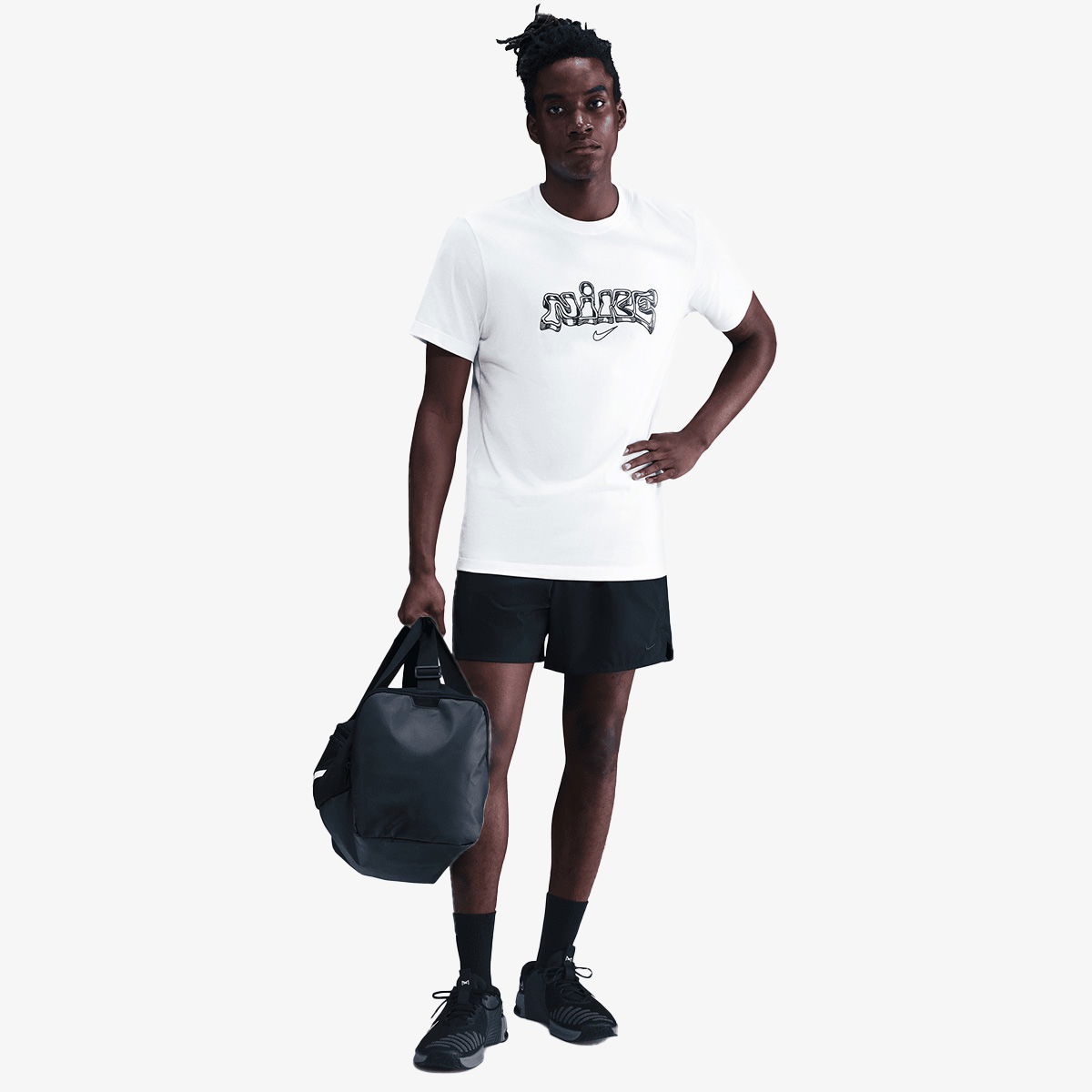 Тениска Nike Men's IYKYK Fitness T-Shirt Бяло | HV4180-100, 0
