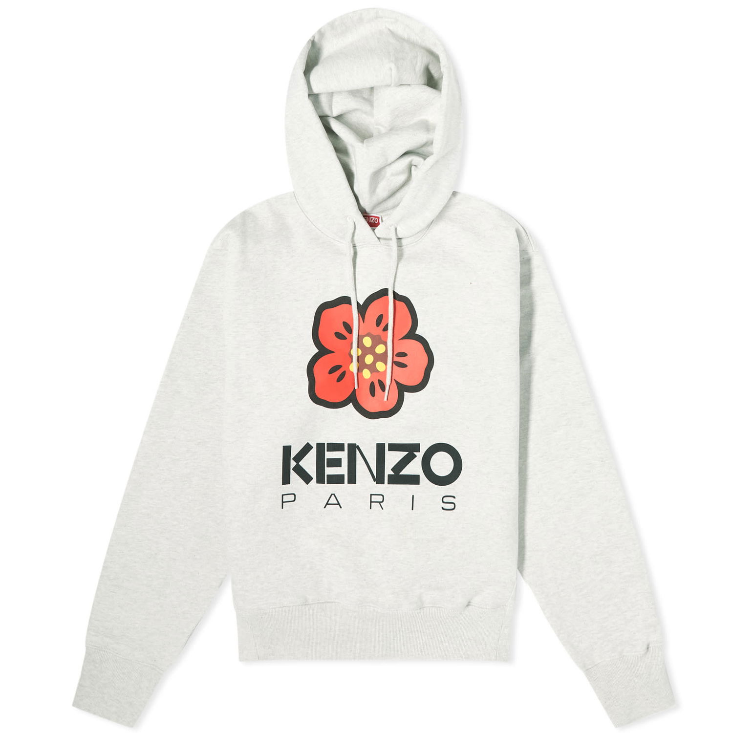 Суитчър KENZO Large Flower Logo Classic Hoodie Сиво | FD62SW0634ME-93, 0