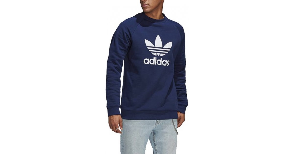 Суитчър adidas Originals Sweatshirt Trefoil Тъмно синьо | hk5294, 1