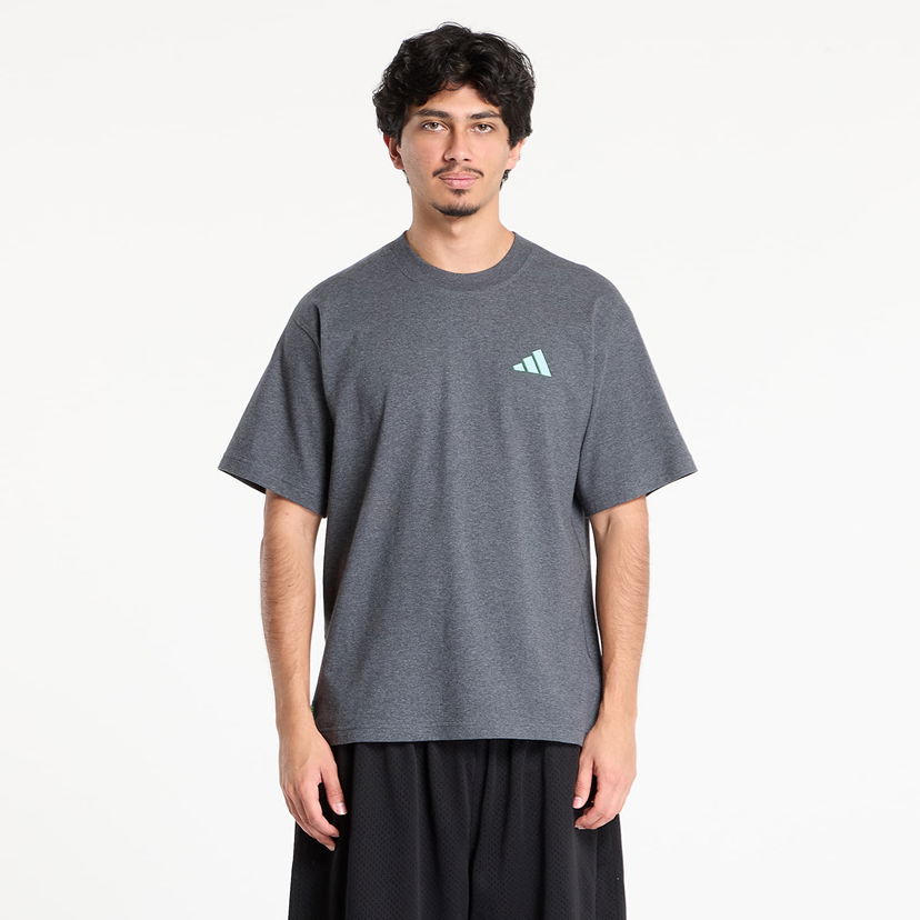 Тениска adidas Performance Mercedes-AMG Petronas Formula One Team Premium Sweat T-Shirt Сиво | JX8775