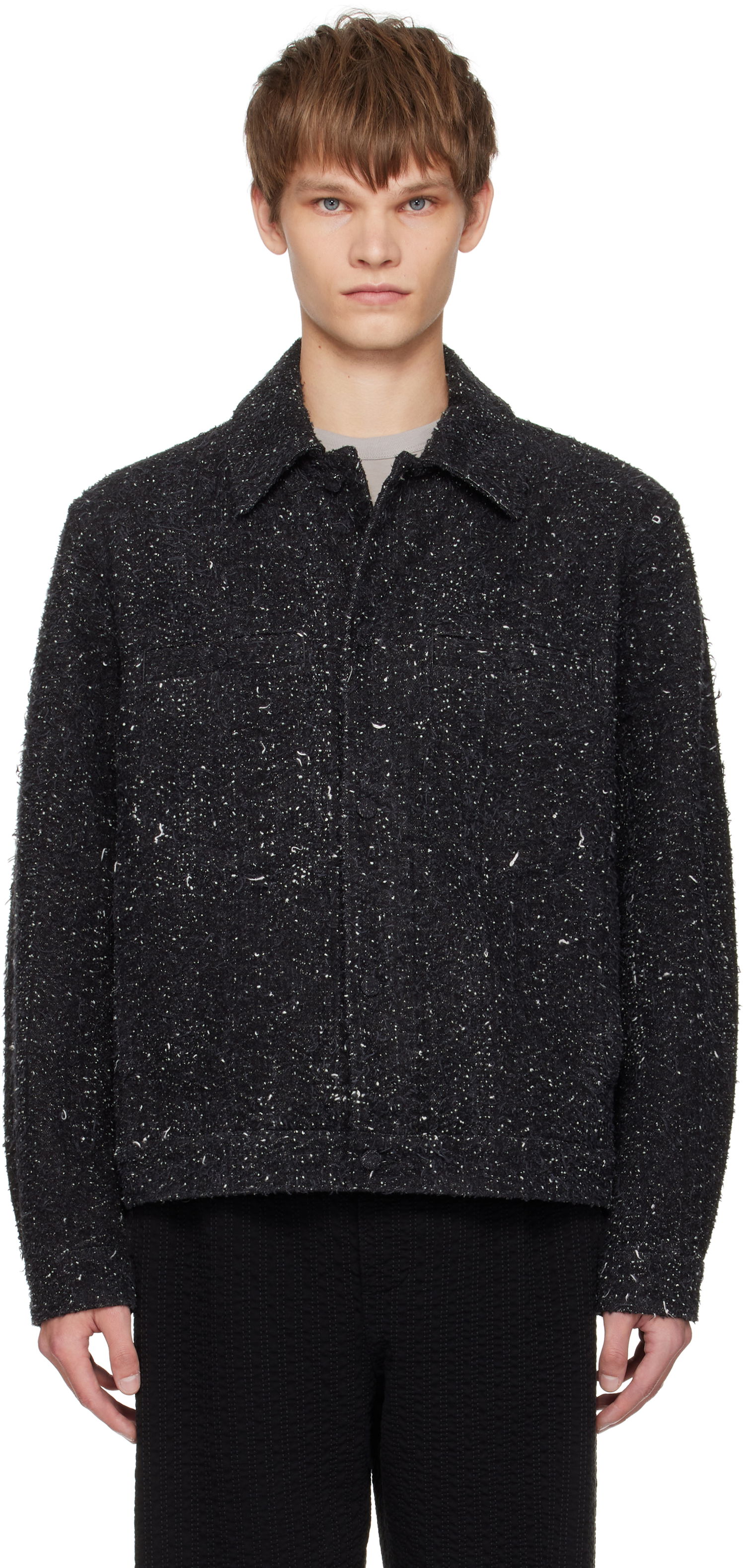 Яке Craig Green Craig Green Towel Denim Jacket Черно | CGAW25CWOJKT74, 0