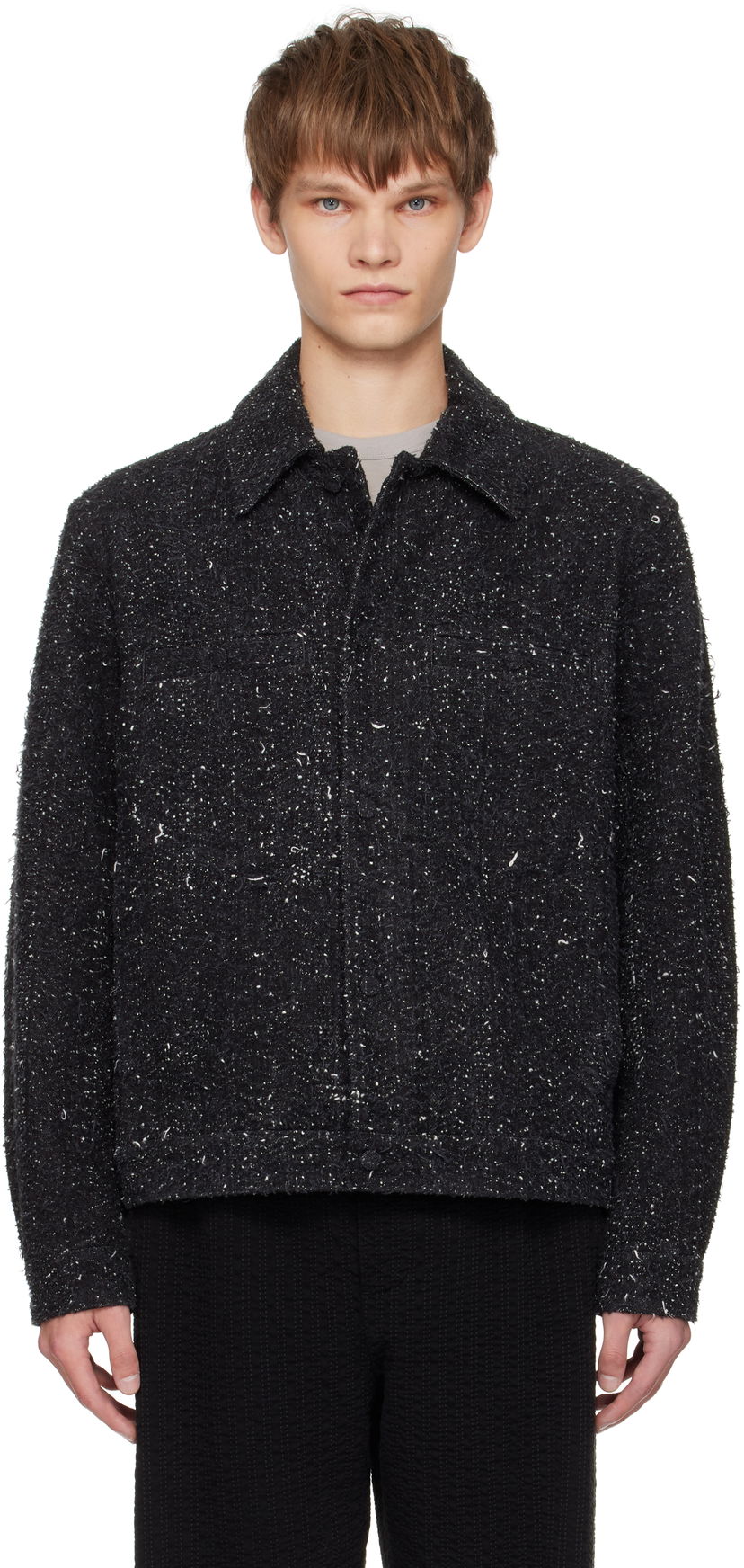 Яке Craig Green Craig Green Towel Denim Jacket Черно | CGAW25CWOJKT74