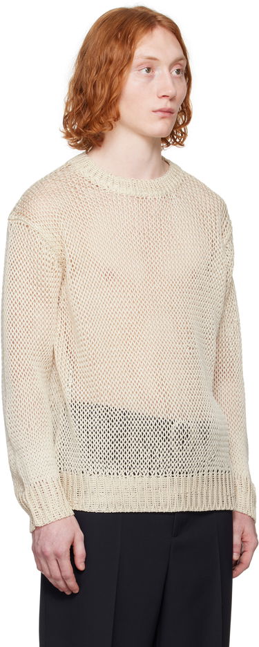 Пуловер Jil Sander Jil Sander Crew-Neck Sweater Бежово | J22GP0233_J16135, 1