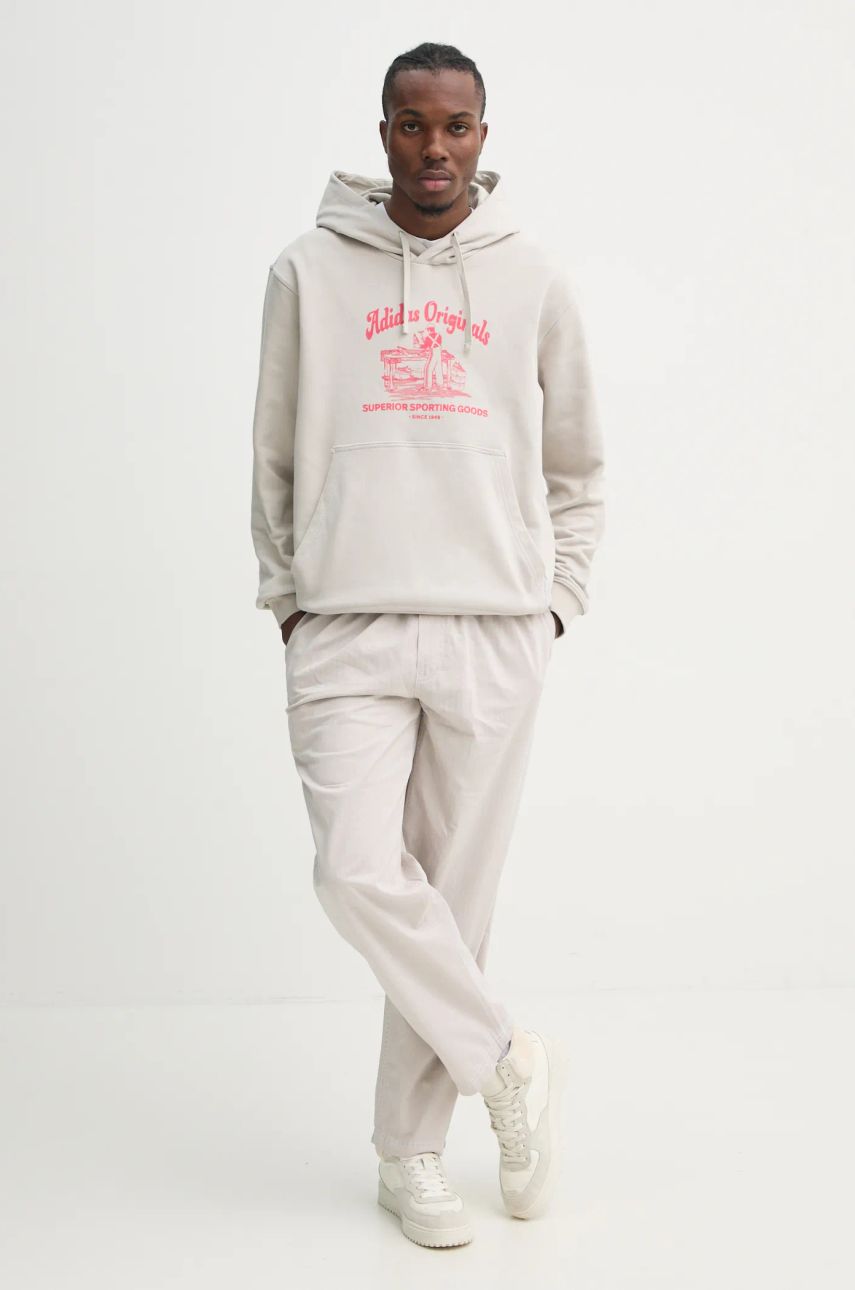 Панталони adidas Originals Cotton Chino Pants Бежово | JD0673, 1