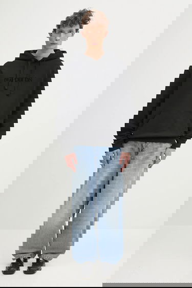 Суитчър JW Anderson JW Anderson Logo Embroidery Cotton Hoodie Черно | JW0214.PG1632.999, 4