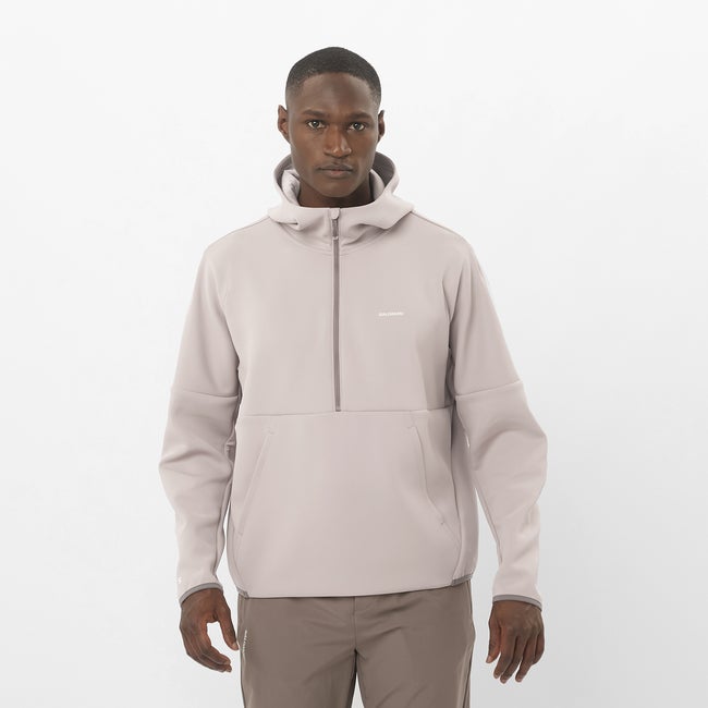 Суитчър Salomon Training Hoodie Бежово | LC2421300, 0