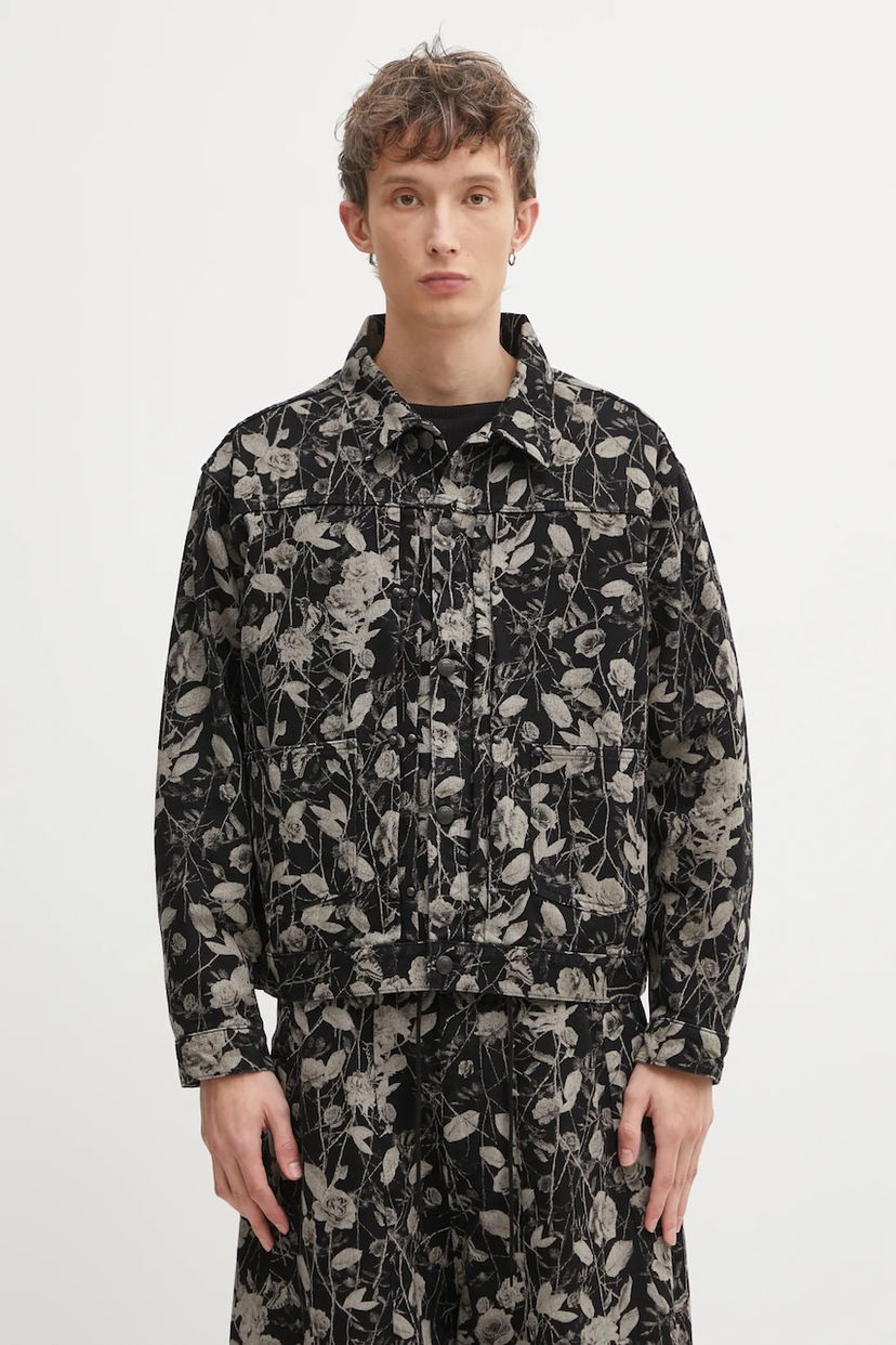 Яке Needles M.W. Jean Jacket Rose Pattern Многоцветен | RW226