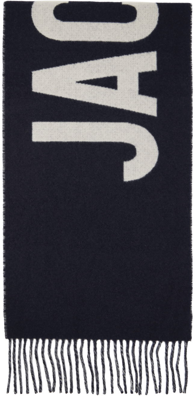Шал Jacquemus Le Papier 'L'Echarpe ' Scarf Тъмно синьо | 22H226AC435-5007, 0