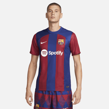 Фланелка Nike fotbalový dres Dri-FIT FC Barcelona Stadium Тъмно синьо | DX2687-456, 0